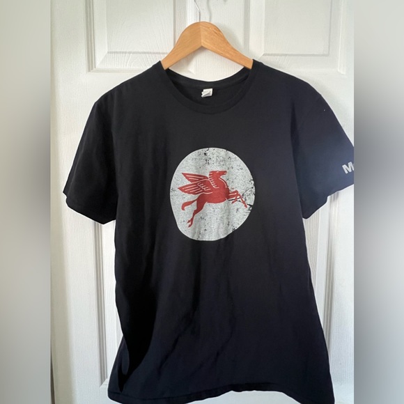 2/$25 Mobil 1 Adult Men’s Oil Automotive Tshirt - Picture 1 of 4